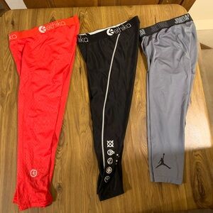 Ethika & Jordan Mens 3/4 Tights Bundle